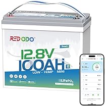 Amazon | Redodo 12V 100Ah Mini リン酸鉄リチウムイオン